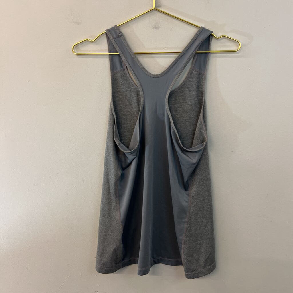 Nike Grey/ Black Logo Tank Top Medium