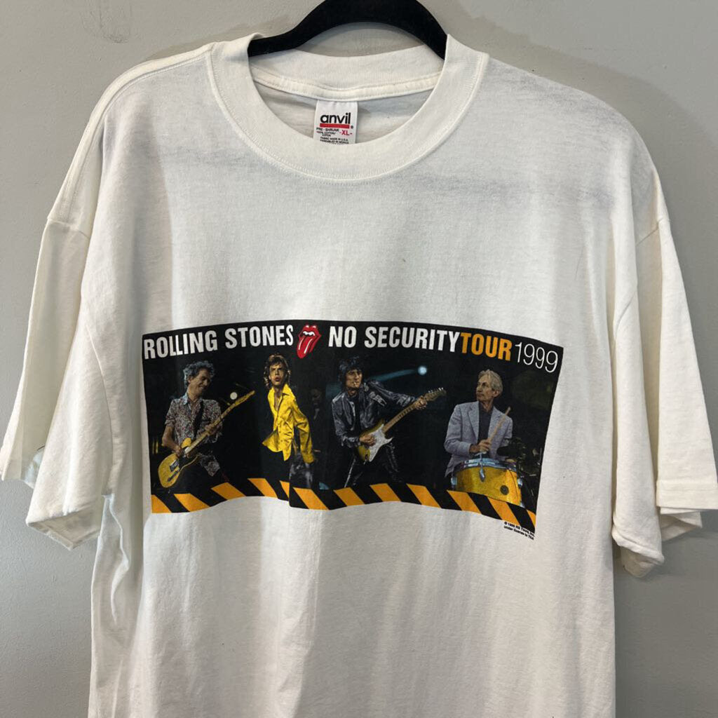 Vintage Anvil Rolling Stones Band Tee Extra Large