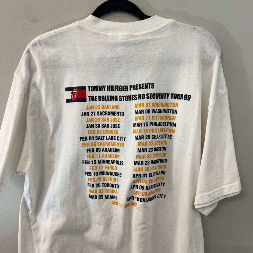 Vintage Anvil Rolling Stones Band Tee Extra Large
