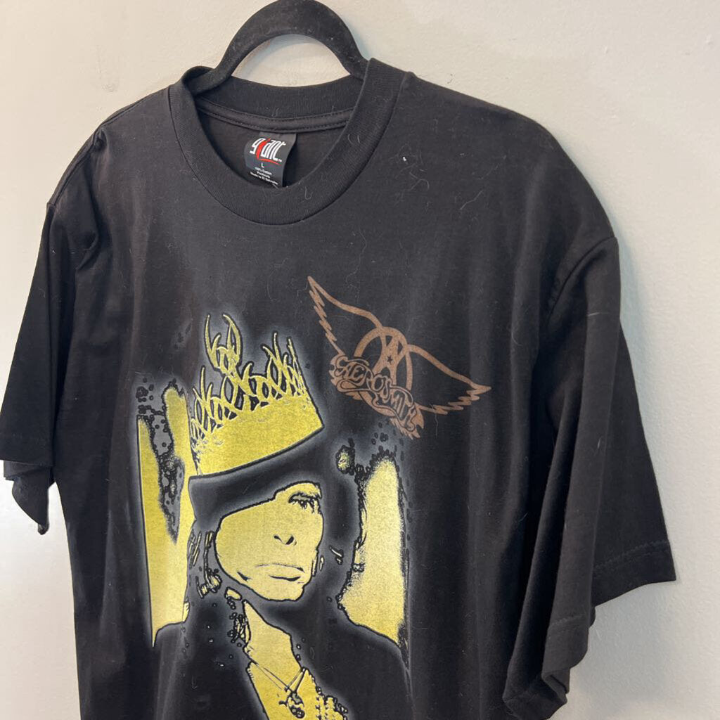 Vintage Giant Aerosmith Band Tee Large