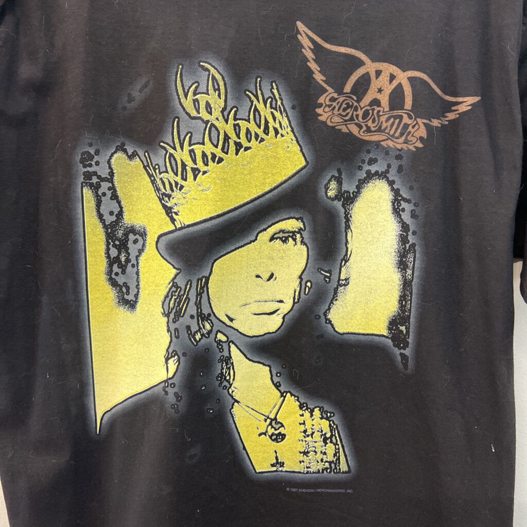 Vintage Giant Aerosmith Band Tee Large