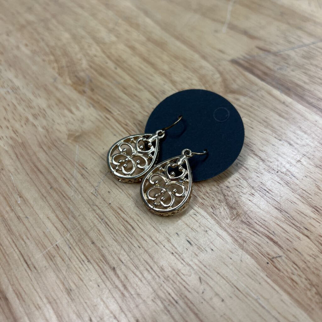 Gold Drop Earrings
