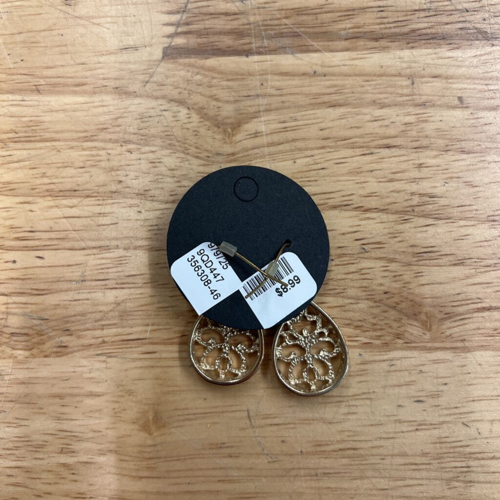 Gold Drop Earrings