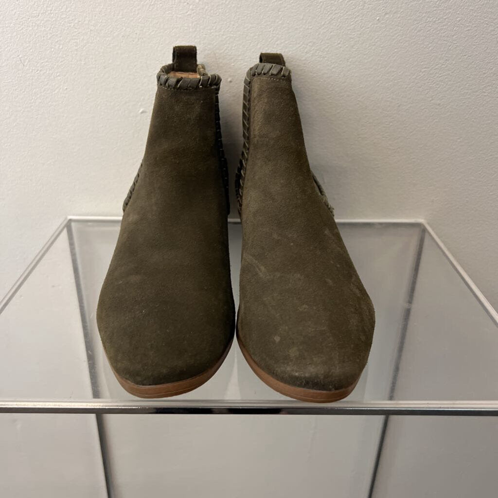 Jack Rogers Poppy Suede Booties 9.5