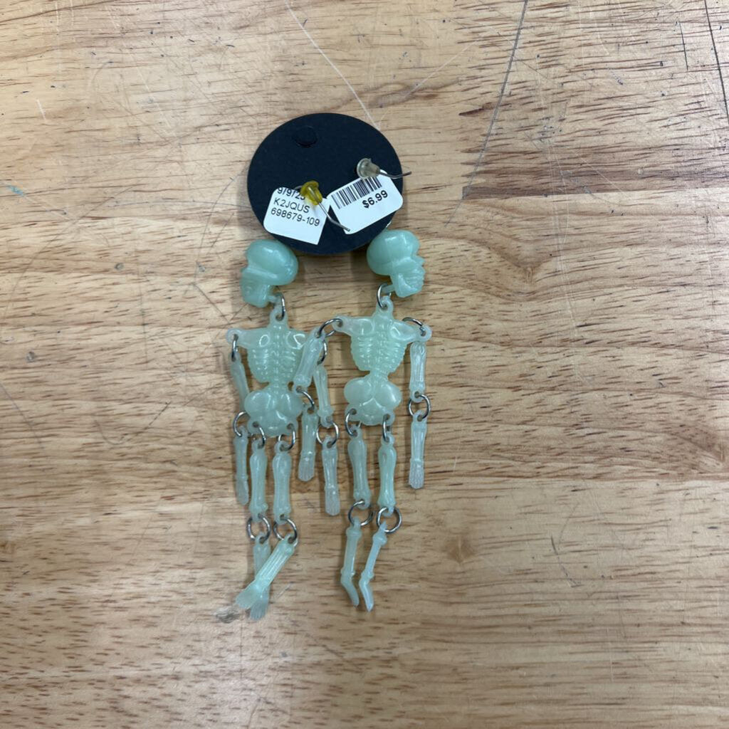 Skeleton Dangle Earrings