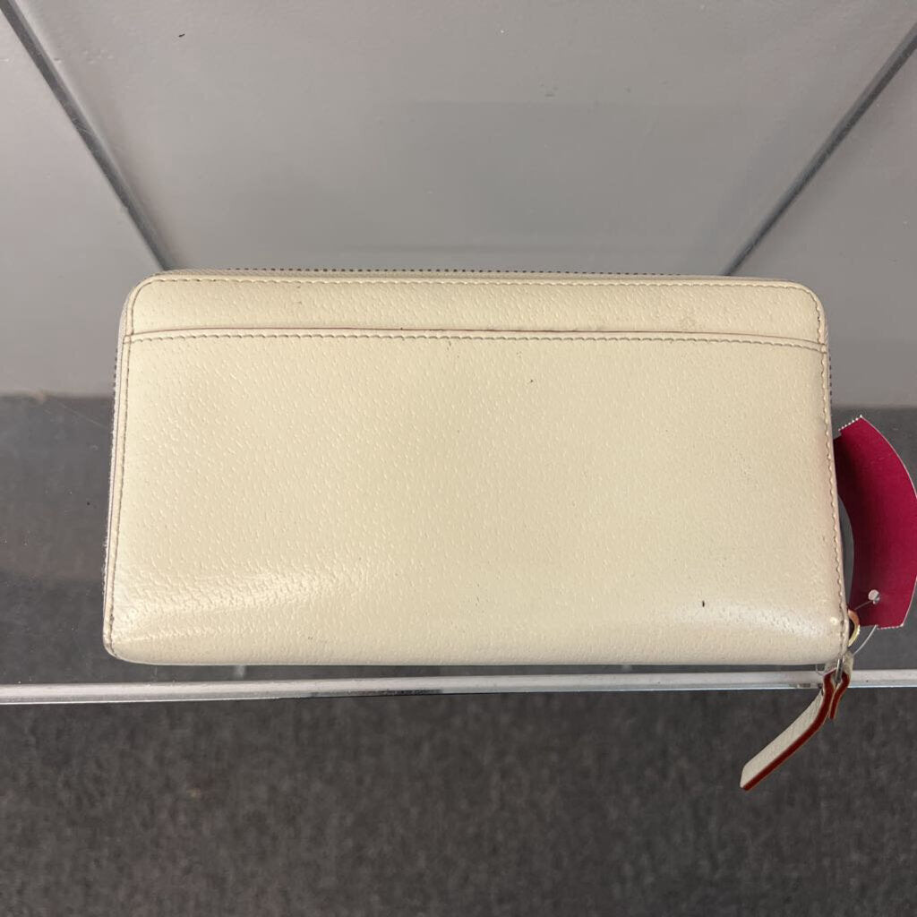 Kate Spade Cream Leather Wallet