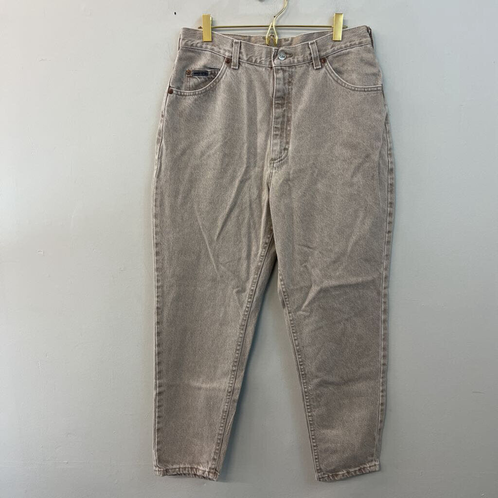 Lee Light Brown Denim Straight Leg Jeans Medium
