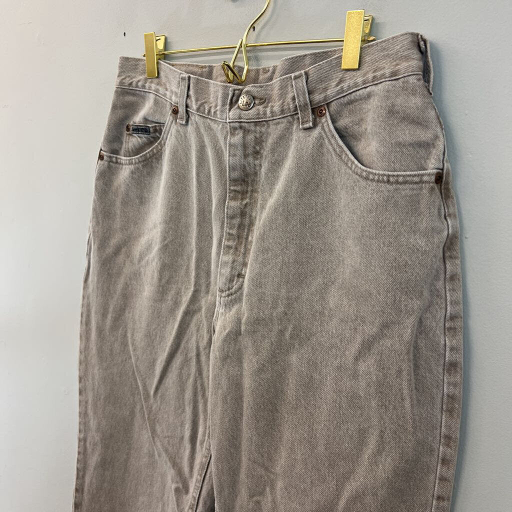 Lee Light Brown Denim Straight Leg Jeans Medium