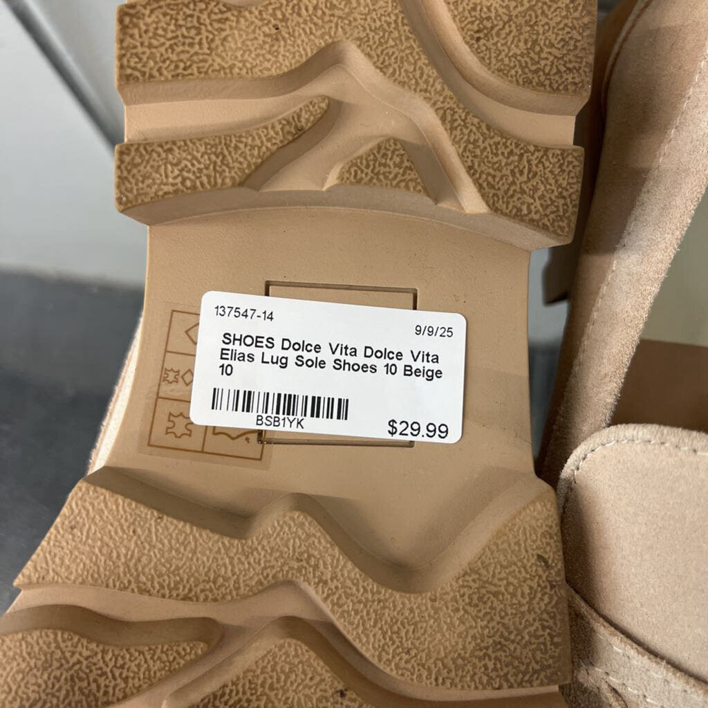 Dolce Vita Elias Lug Sole Shoes 10