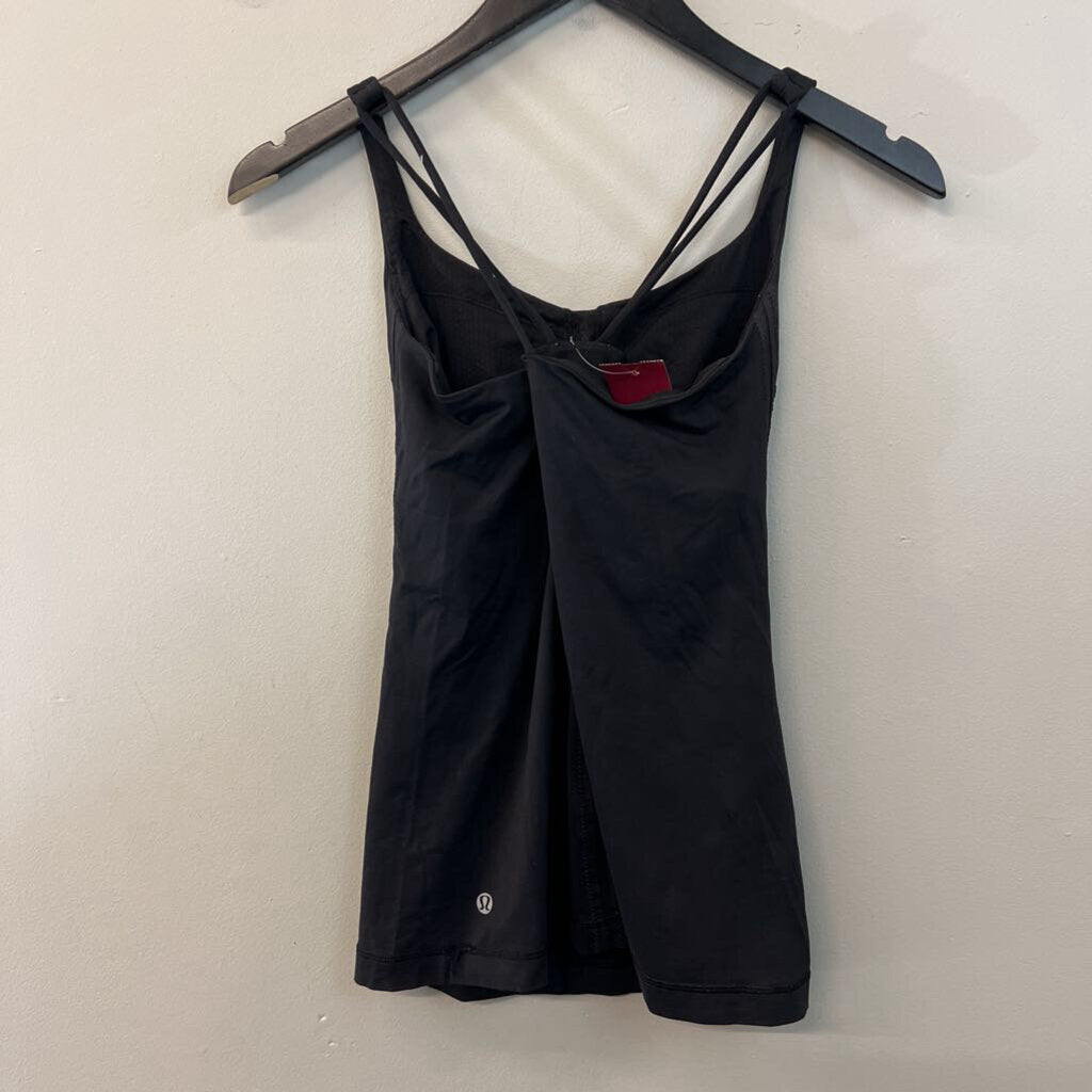 Lululemon Black Athletic Tank Top 6