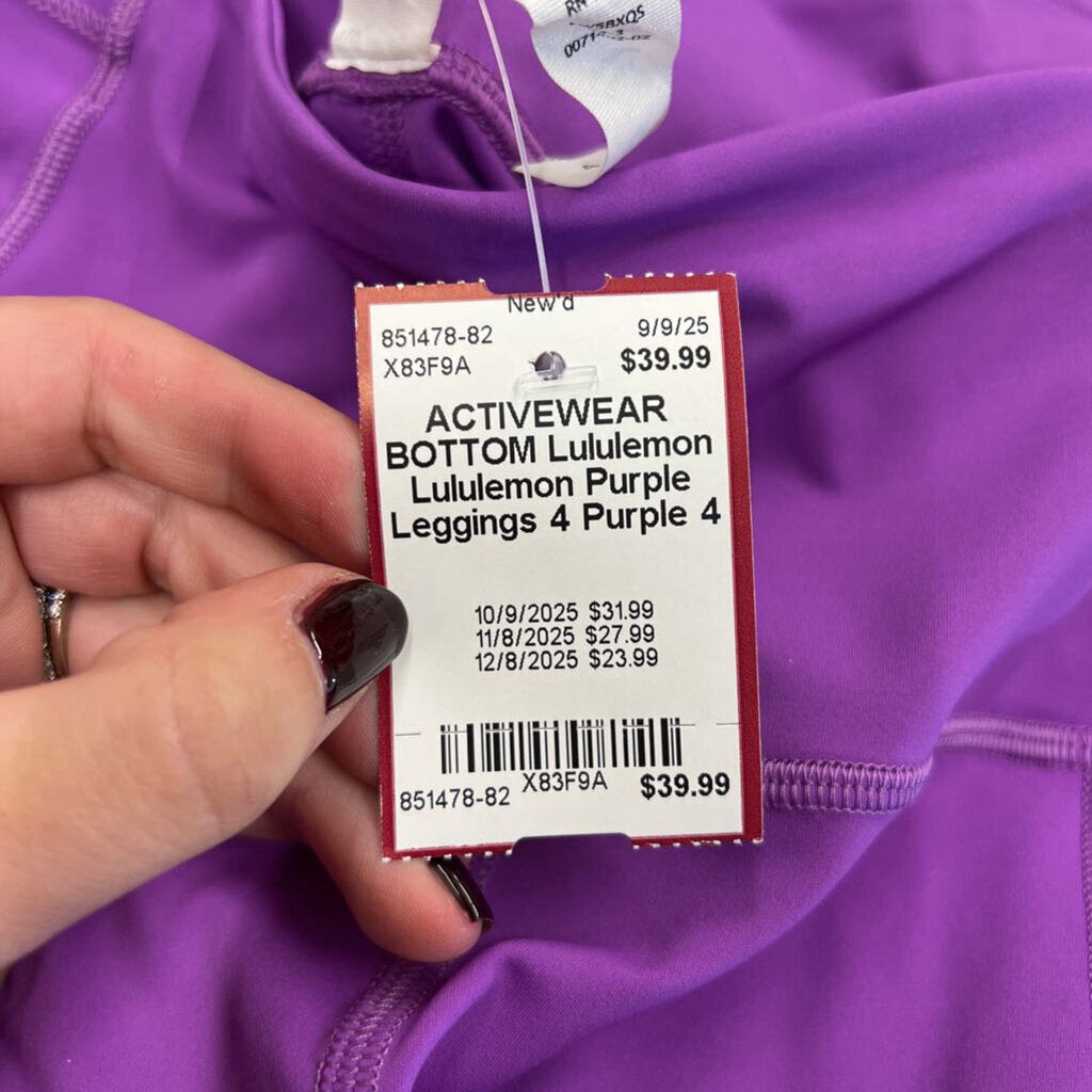 Lululemon Purple Leggings 4