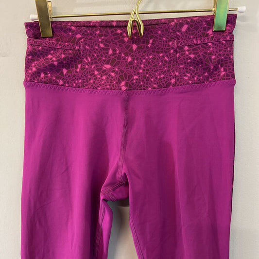 Lululemon Magenta Cropped Leggings 2