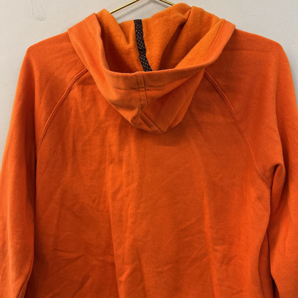 Orange/ Multi Halloween Zip Up Hoodie Small