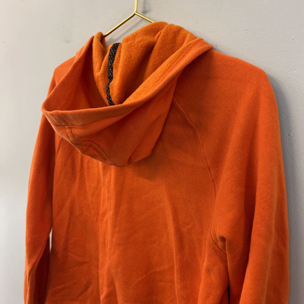 Orange/ Multi Halloween Zip Up Hoodie Small