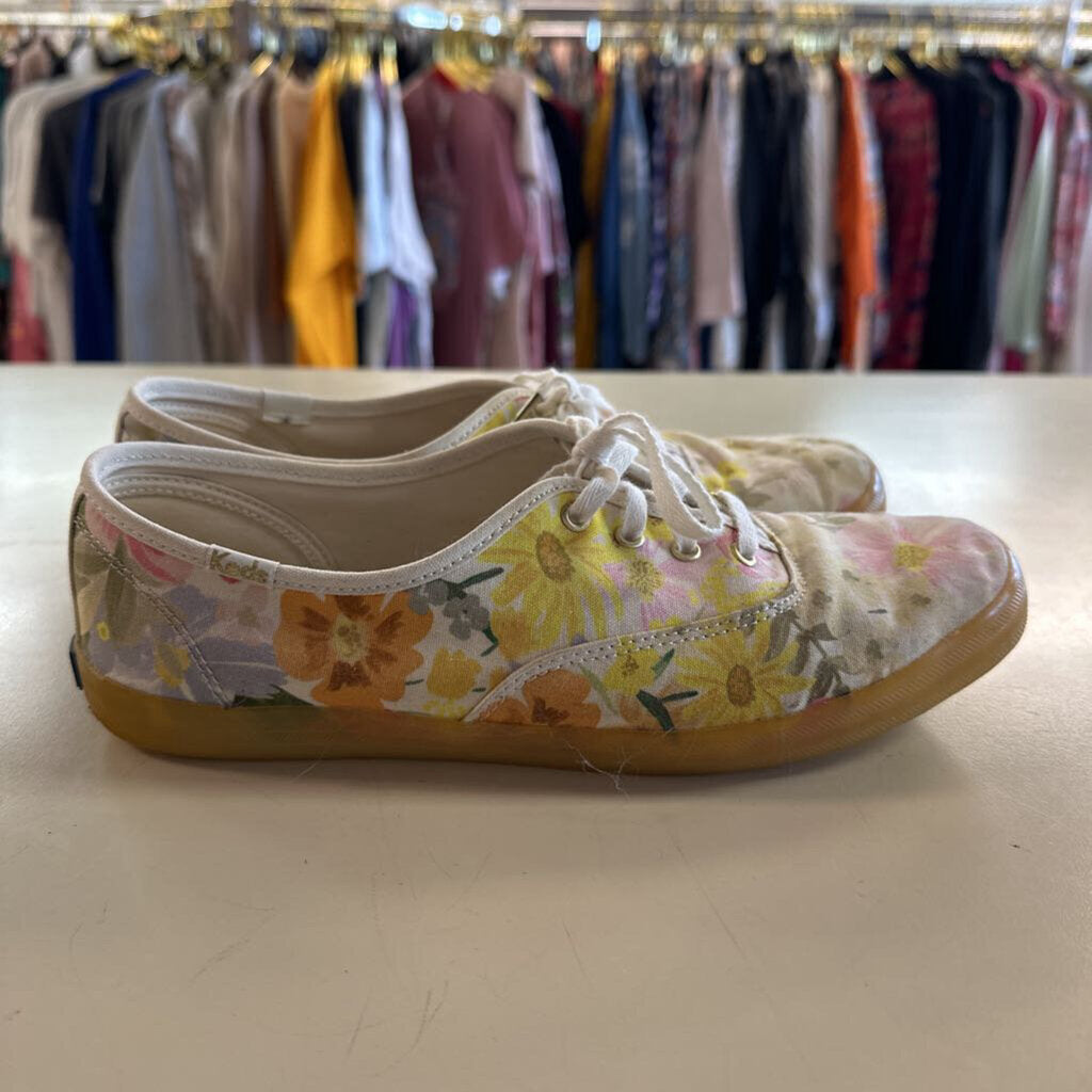 Keds X Rifle Paper Co Champion Marguerite Sneakers 8.5