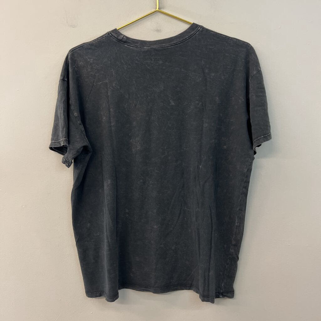 Hollister Grey Wild and Free Short Sleeve Graphic Tee Small