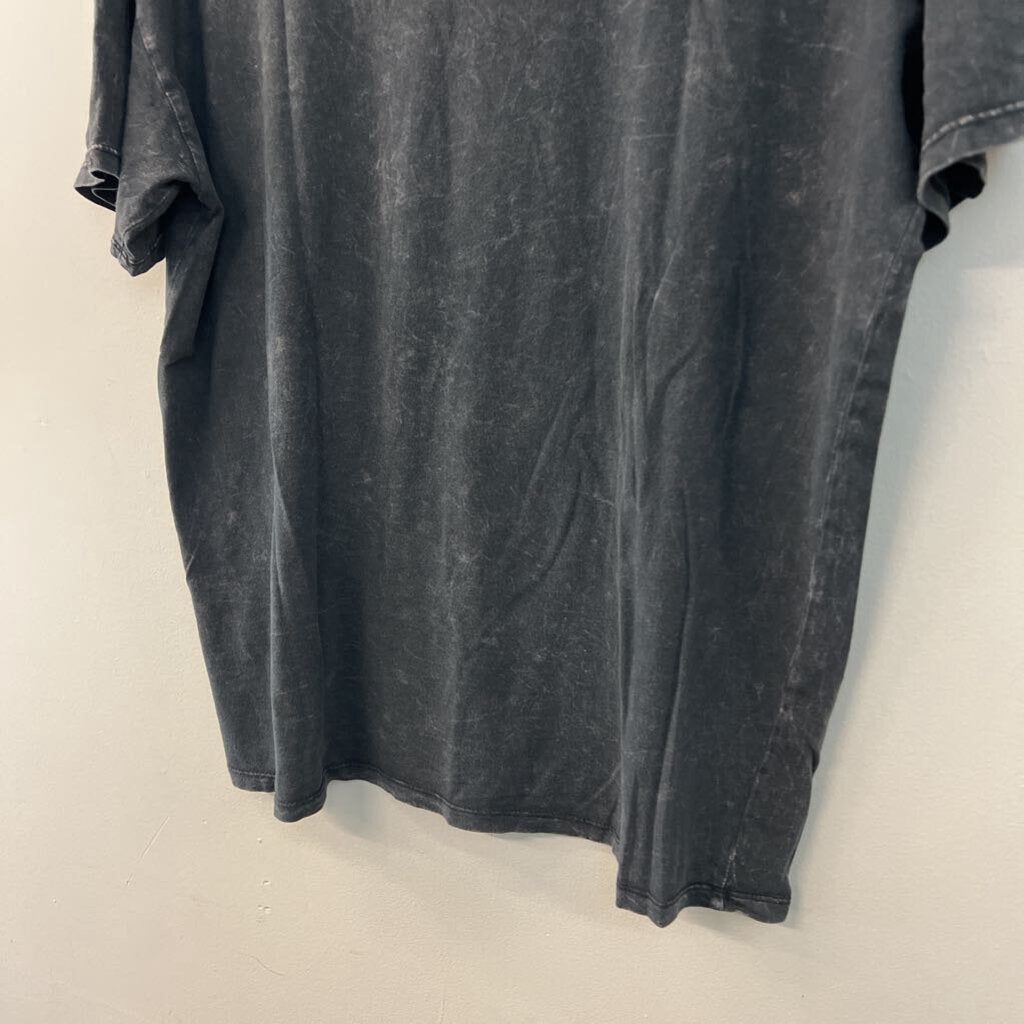 Hollister Grey Wild and Free Short Sleeve Graphic Tee Small