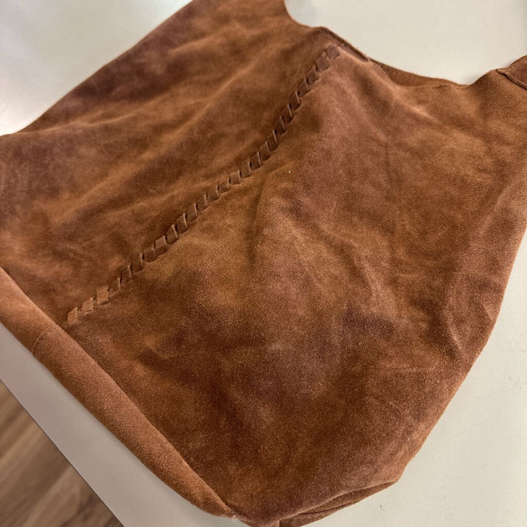 Haute Hippie Brown Suede Slouchy Purse