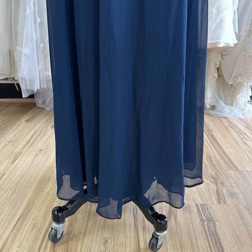 Xscape Beaded Top Long Sleeve Dress 18