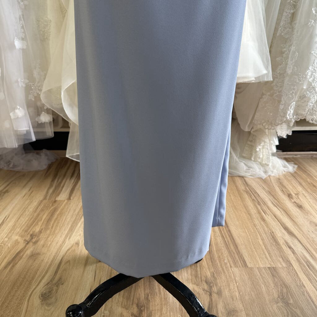 Michaelangelo Square Neck Long Dress With Jacket 12
