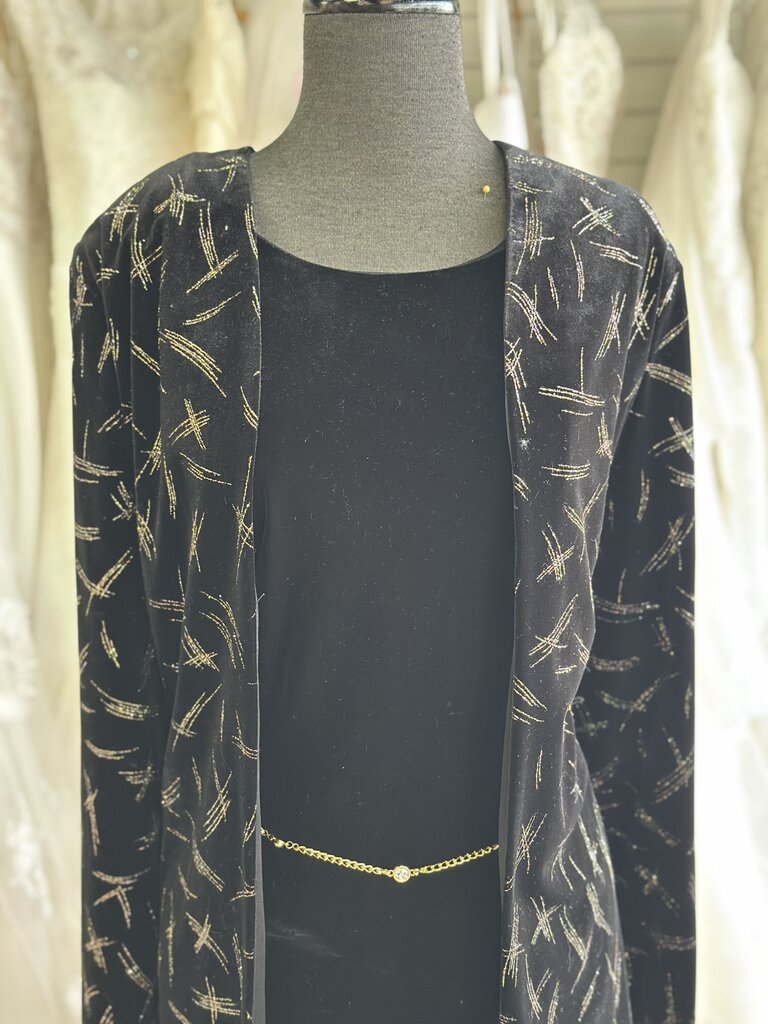 J.B.S. Ltd Velvet Dress With Jacket 12