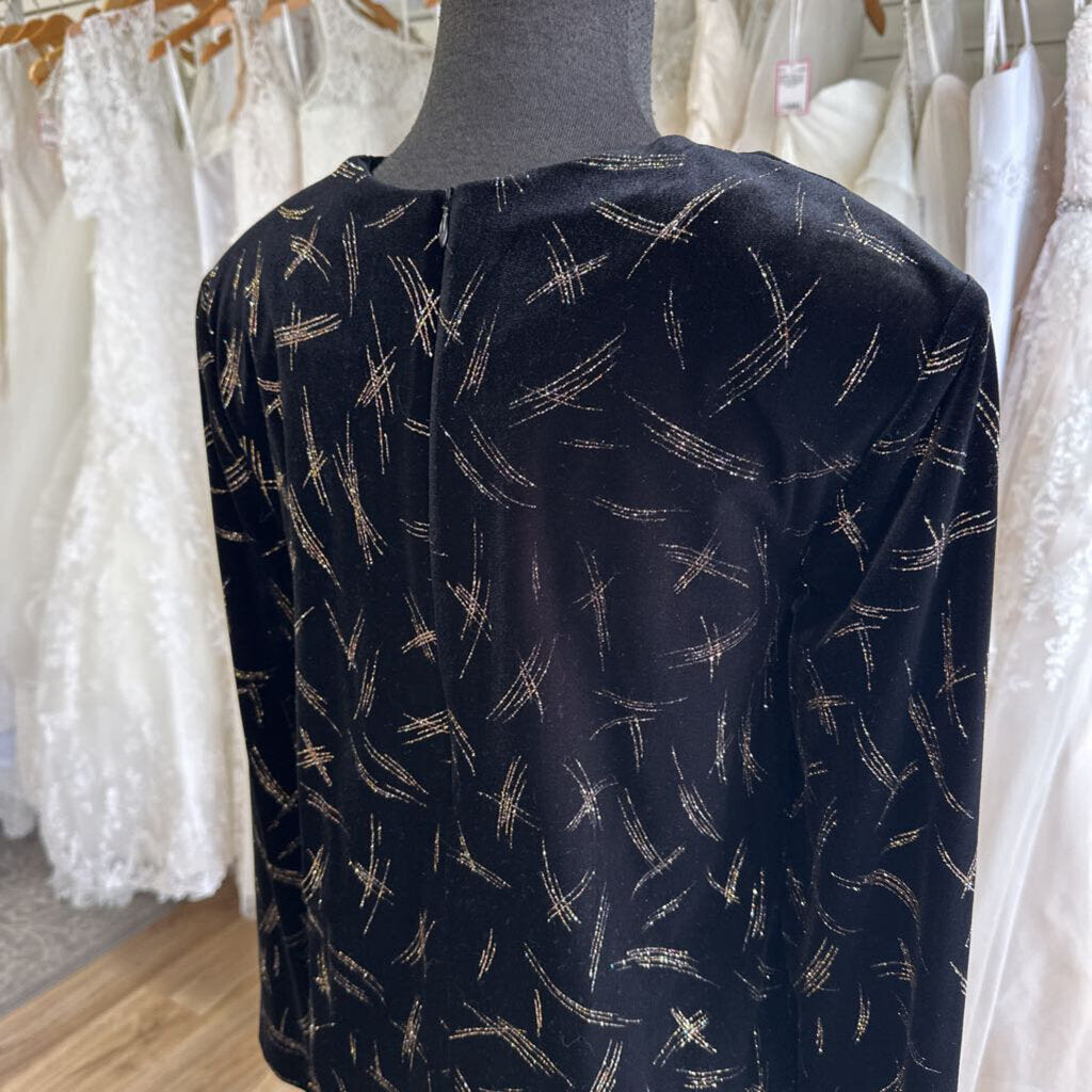 J.B.S. Ltd Velvet Dress With Jacket 12