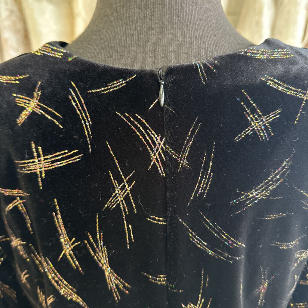 J.B.S. Ltd Velvet Dress With Jacket 12