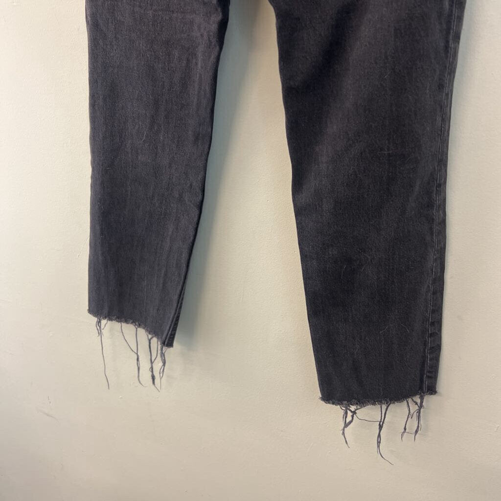 Gap Black Denim Cheeky Straight Sky High Jeans 29