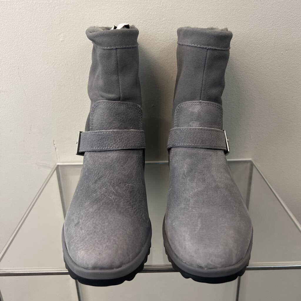 Sperry Grey Maritime Step In Boots 10