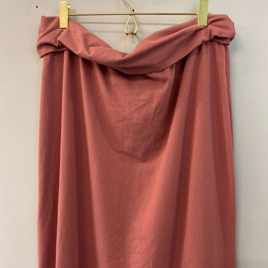 Aerie Pink Maxi Skirt Extra Large