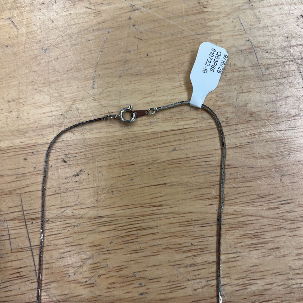 Dainty Silver Chain Necklace