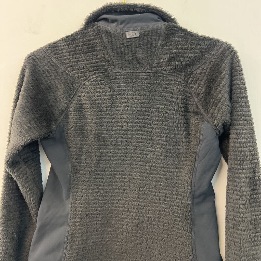 Mountain Hard Wear Black Fuzzy Long Sleeve Pullvover Extra Small
