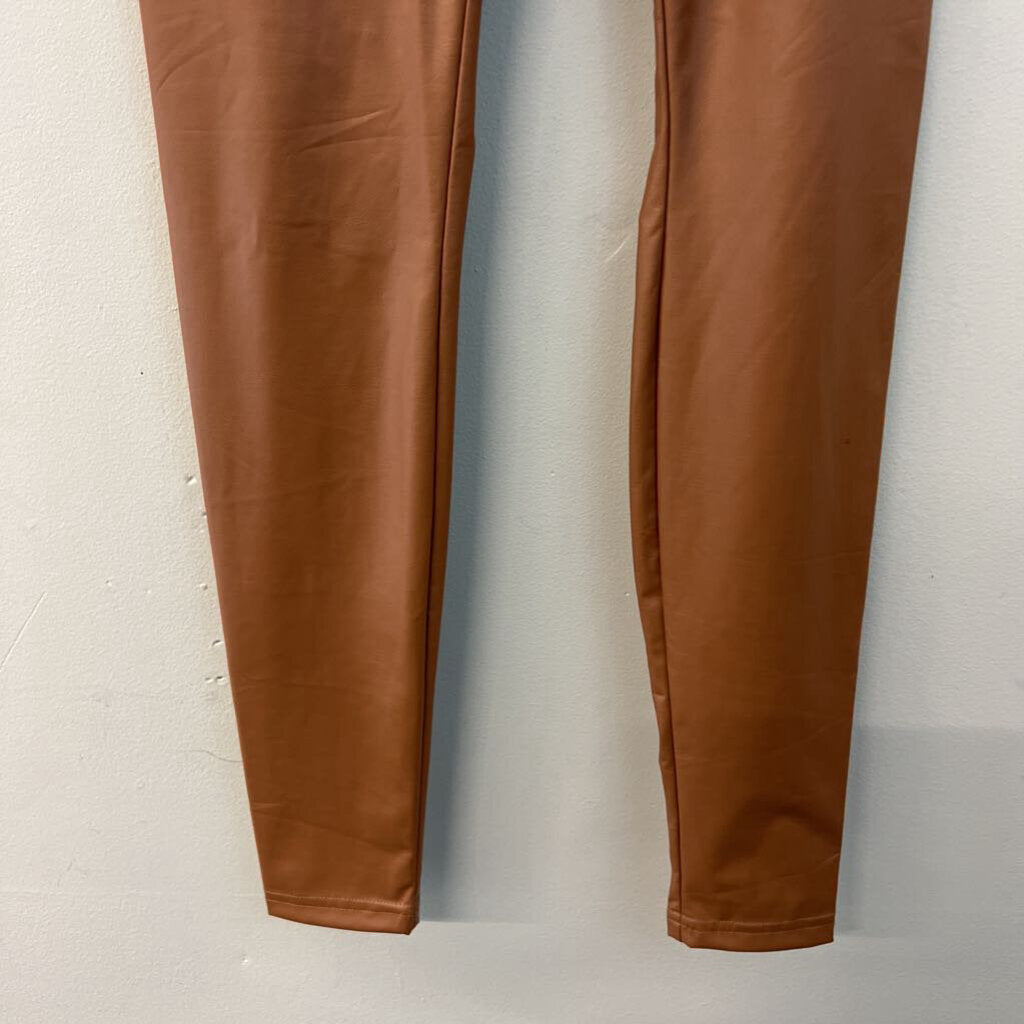 Offline by Aerie Brown Faux Leather Leggings Small