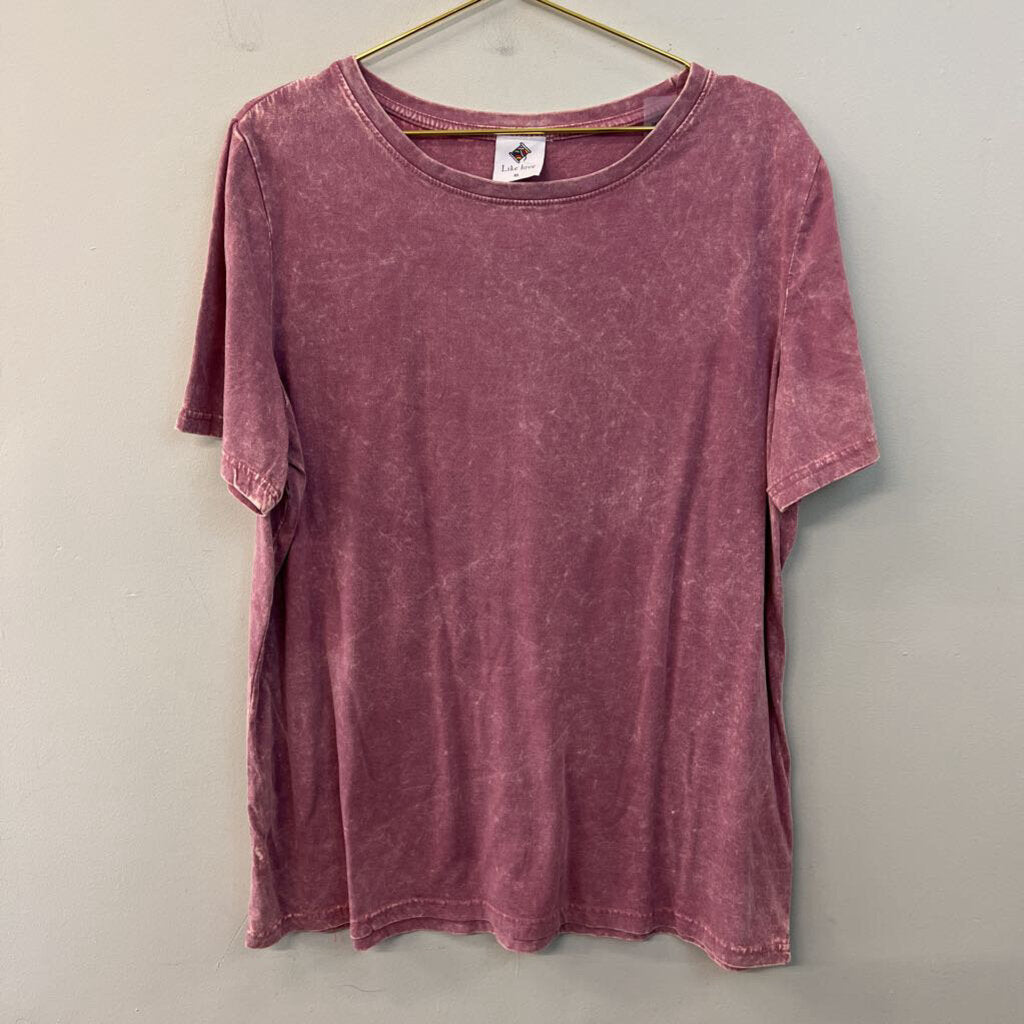Like Love Pink Short Sleeve Top Extra Large