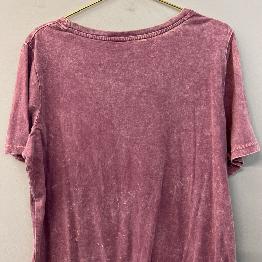 Like Love Pink Short Sleeve Top Extra Large