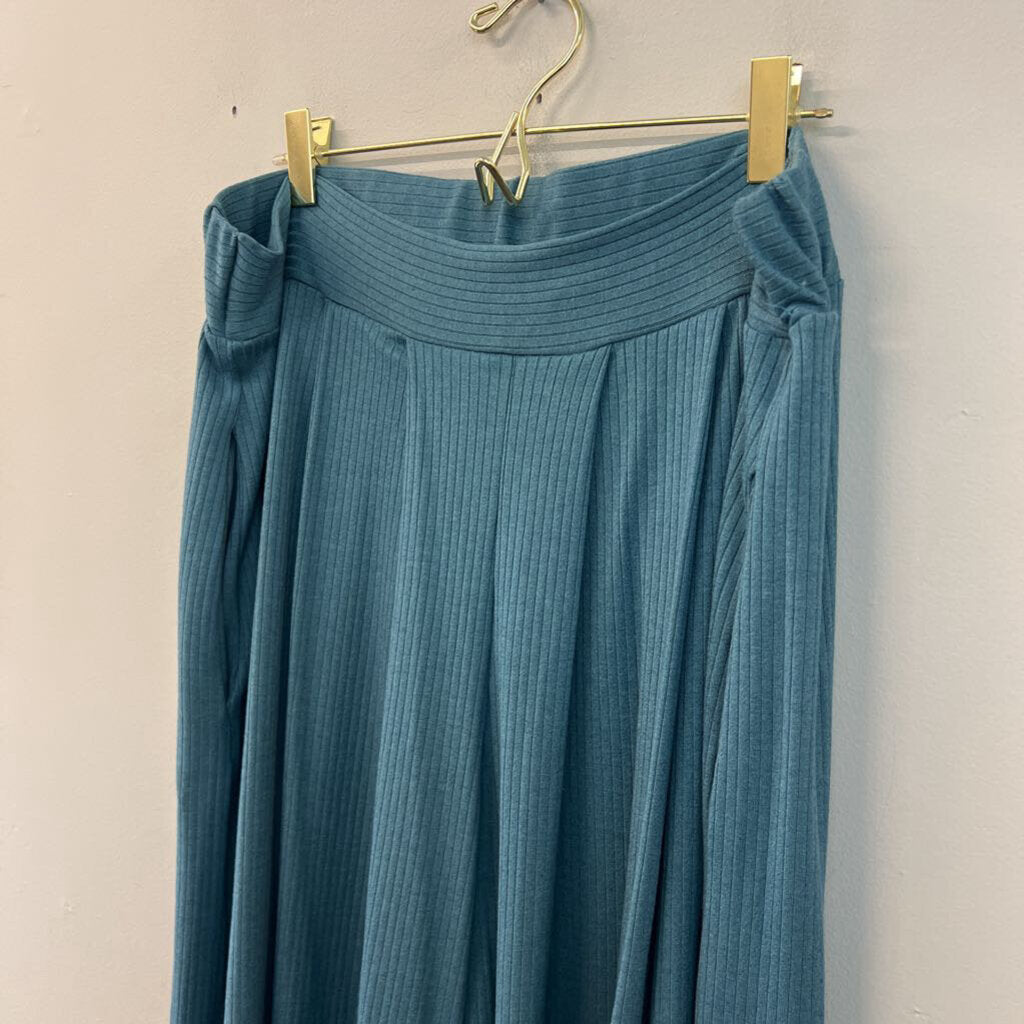 Jade by Jane Blue Wide Leg Pull On Pants 1X