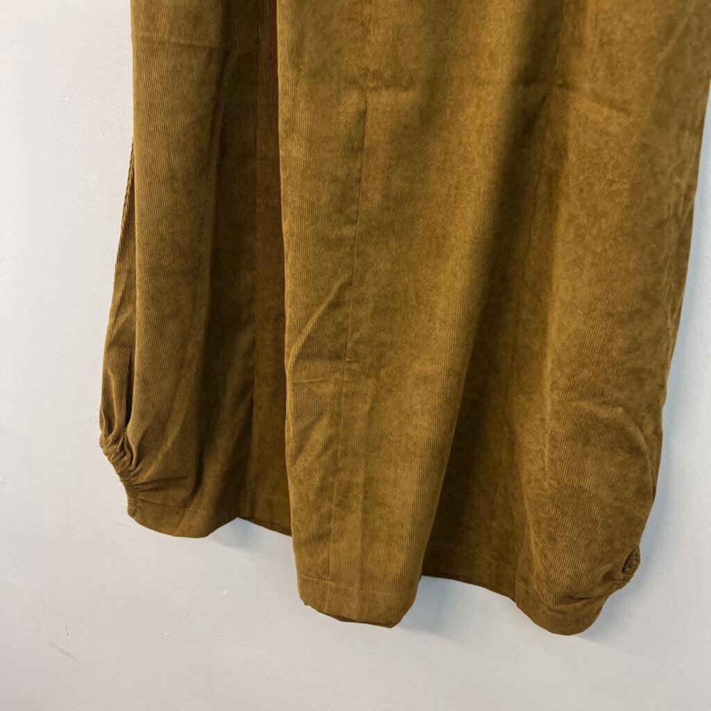 Brown Corduroy Maxi Skirt Large