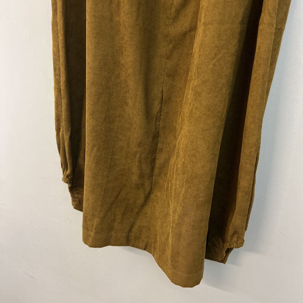 Brown Corduroy Maxi Skirt Large