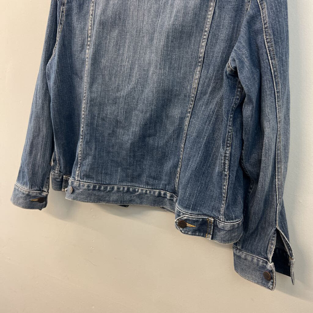 Eddie Bauer Medium Wash Denim Jacket Extra Large