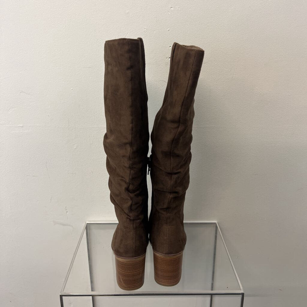 Universal Thread Brown Suede Harlan Tall Boots 7