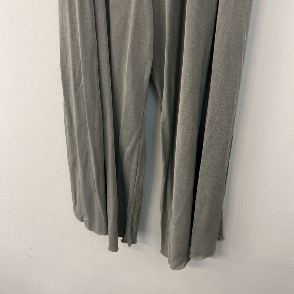 FP Movement Green Wide Leg Pull On Pants Large