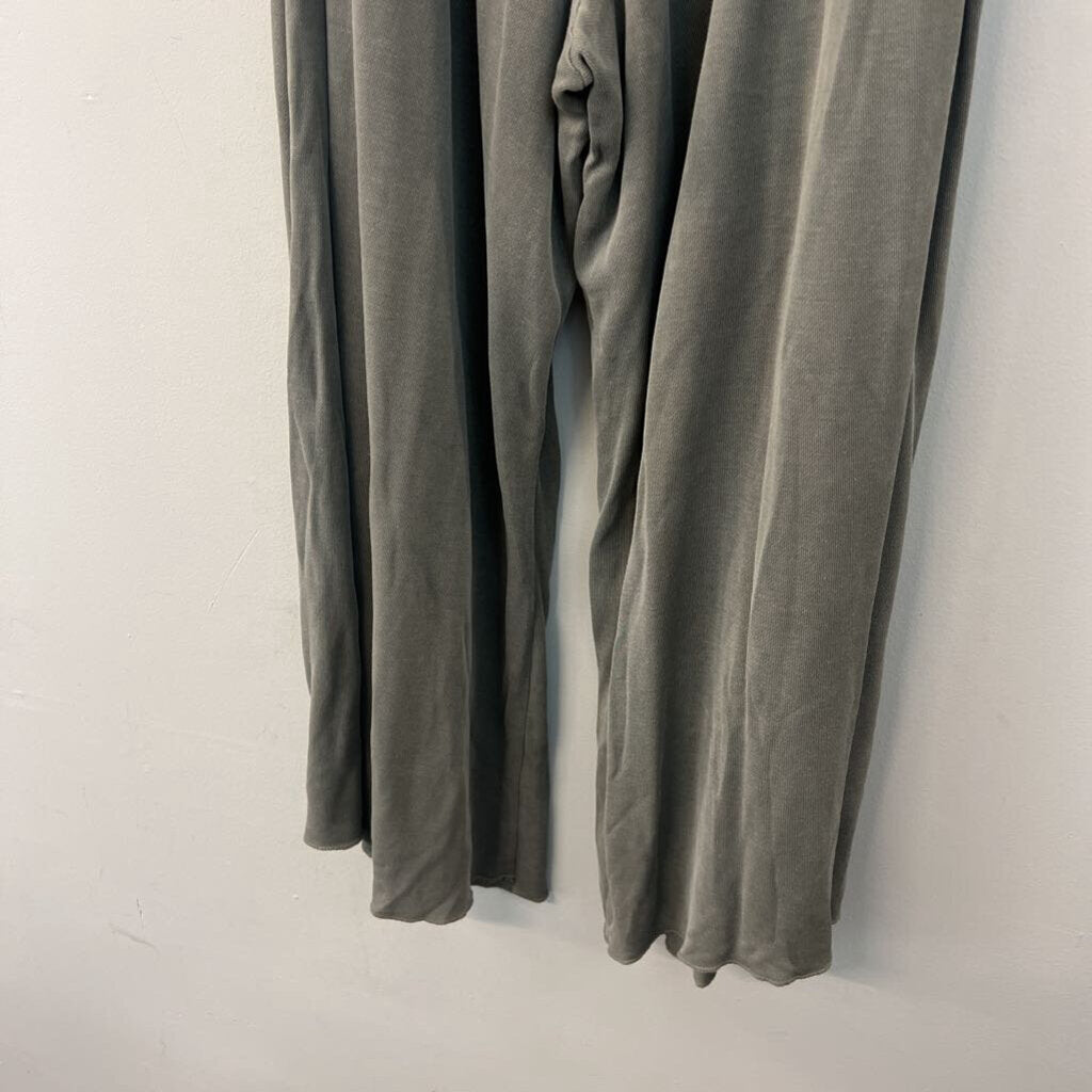 FP Movement Green Wide Leg Pull On Pants Large
