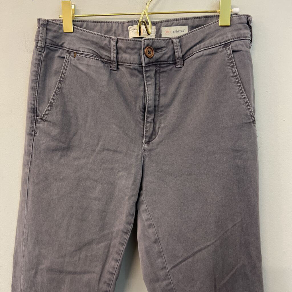 Chino by Anthropologie Grey Relaxed Fit Pants 27