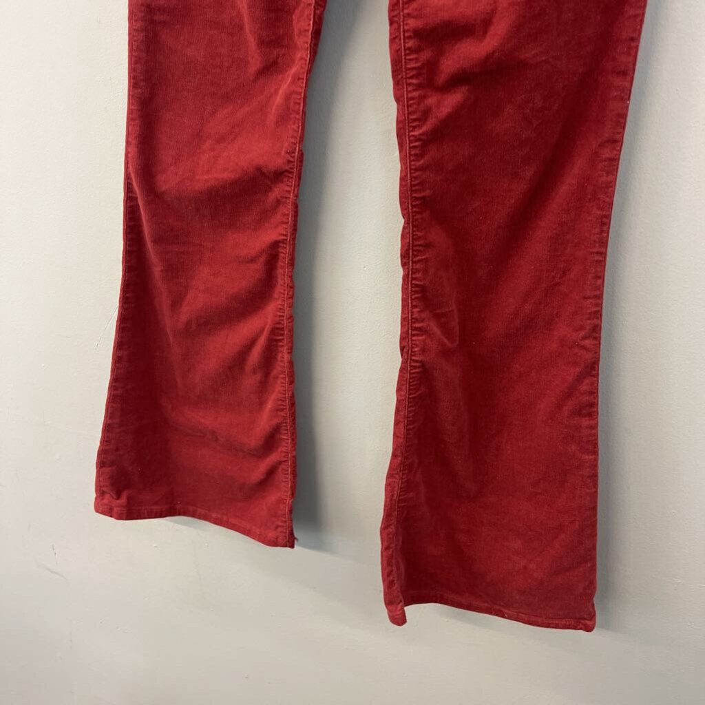 Mavi Brick Corduroy Sydney High Rise Flare Pants 27