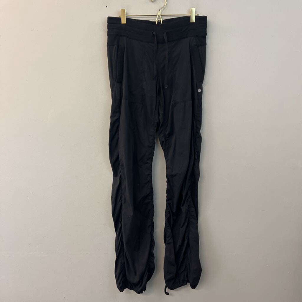 Lululemon Black Striped Dance Studio Pants Small