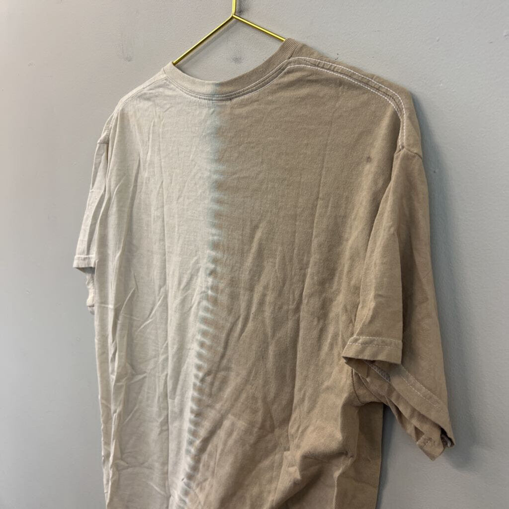 Joan Jett Beige/ Cream Short Sleeve Graphic Tee Large