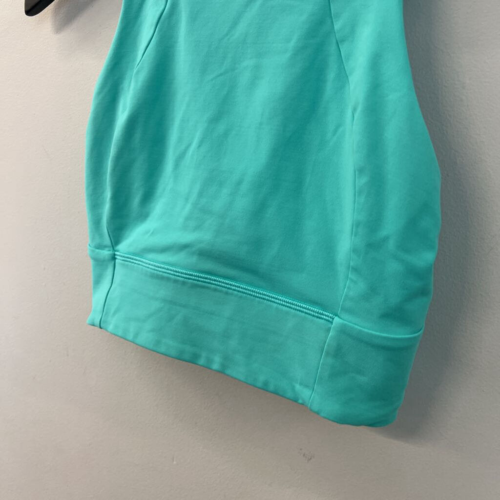 Lululemon Blue High Neck Sports Bra 8