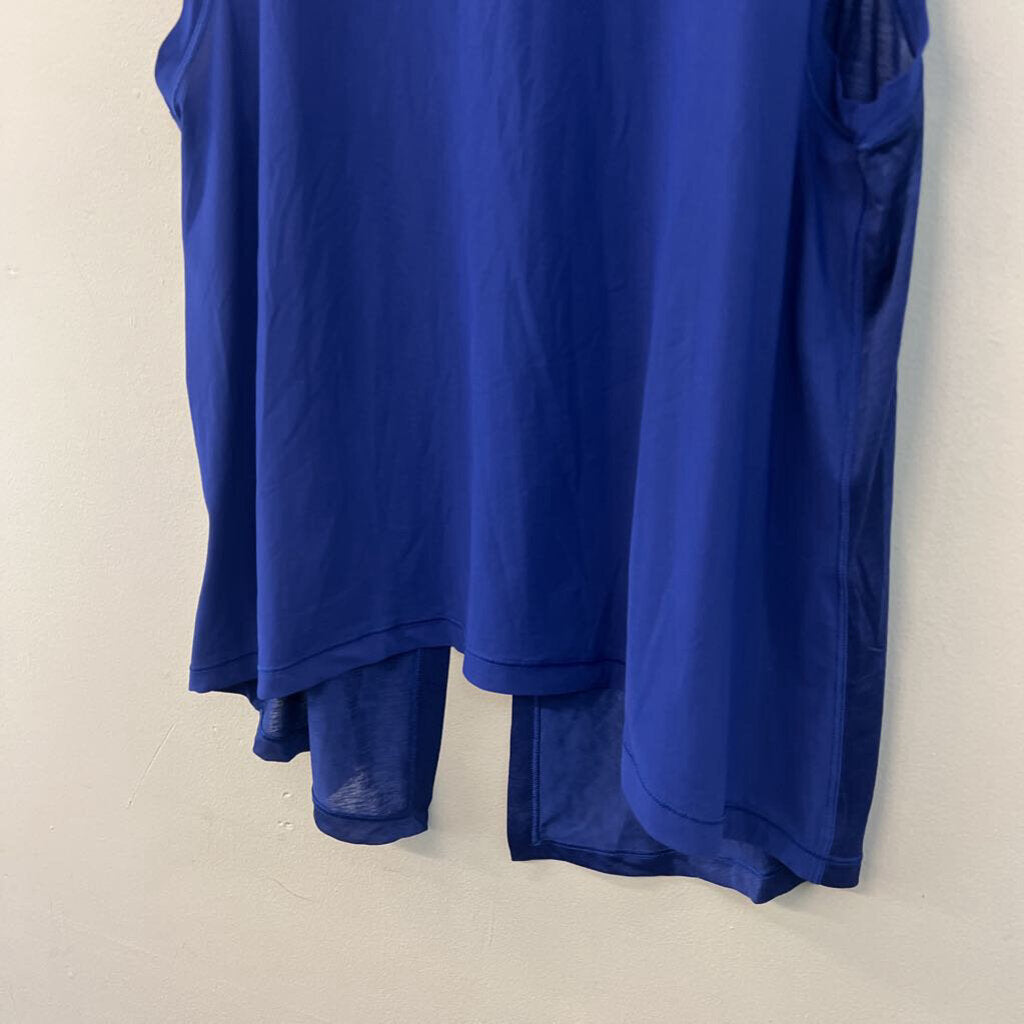 Lululemon Royal Blue Split Back Tank Top 8