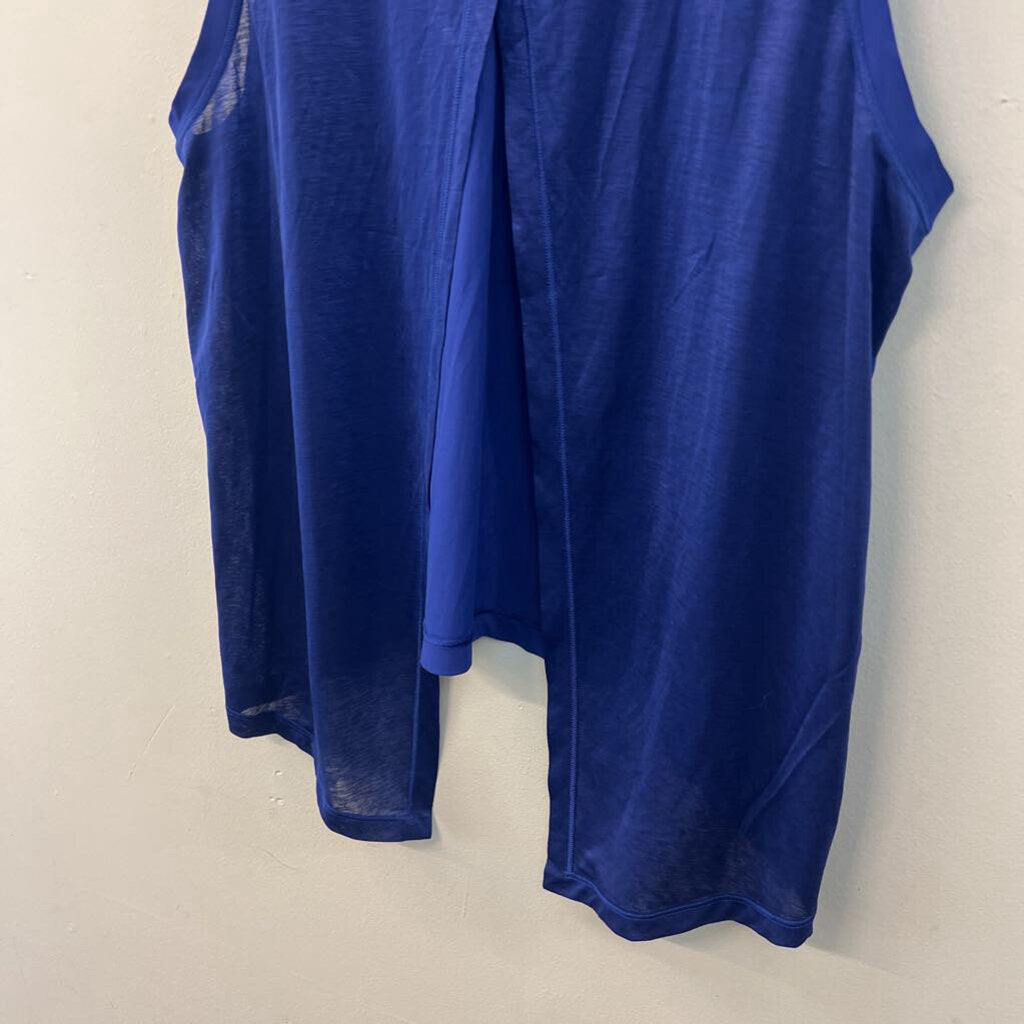 Lululemon Royal Blue Split Back Tank Top 8