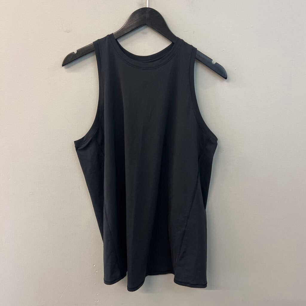 Lululemon Black Split Back Tank Top Medium